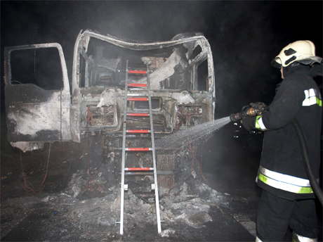 kiégett ukrán kamion nagykanizsa