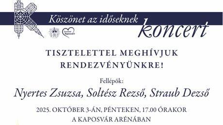 Idén is gálaest várja a kaposvári időseket