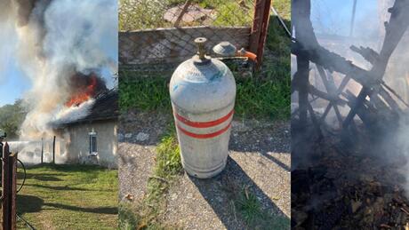 Tűzesetek hétvégéje