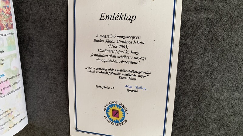 A volt magyaregresi iskolát mutatja be a tárlat