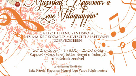 Nagyszabású rendezvény Kaposváron a Zene Világnapján!