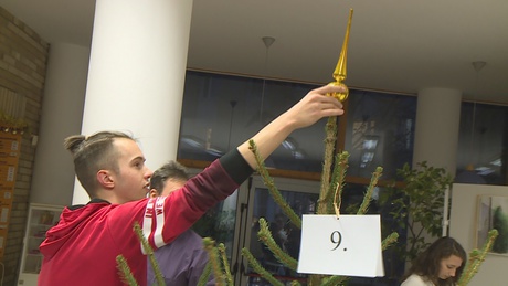 Karácsonyfa díszítő versenyt rendeztek a Klebelsbergesek