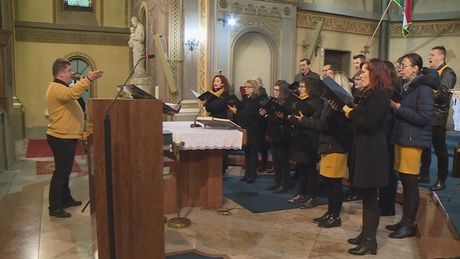 Világi egyházi énekek csendültek fel hétvégén Kaposváron