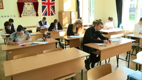Felkészülten várták az érettségit a kaposvári diákok