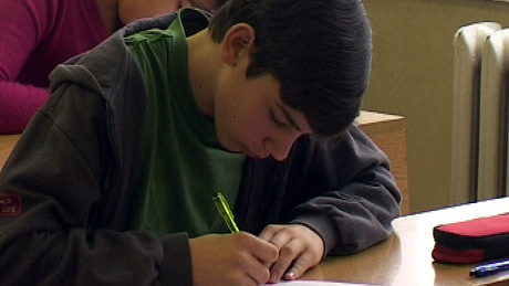 Felvételit írtak az általános iskolások