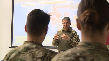 A vezérkari főnöktől tanulhattak a kadétok