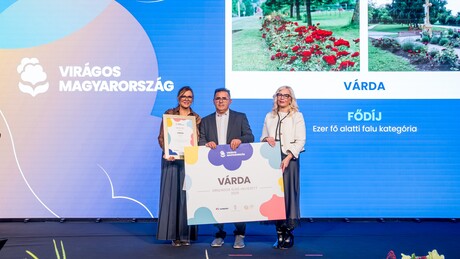 Várda a legvirágosabb kistelepülés