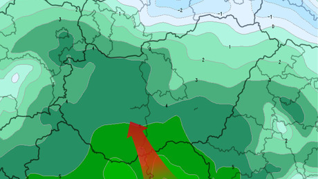 Melegfront hoz enyhülést és újabb csapadékot