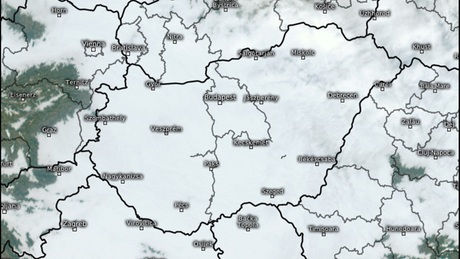 Nyirkos, ködös, szennyezett levegő üli meg a Kárpát-medencét