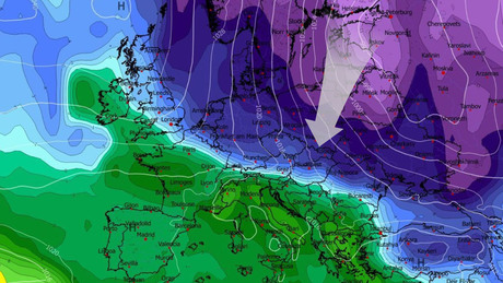 Északi légpályákon érkezik fölénk a levegő