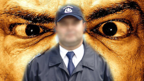 Ráharapott a rendőrre