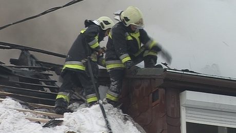 Leégett egy lakóház Kaposfüreden - videóval