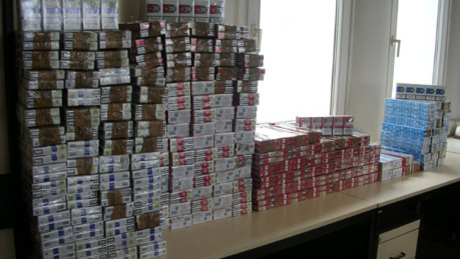 Csaknem 2 millió ft értékű moldáv cigarettát foglaltak le