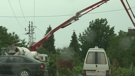 Agyonütött az áram egy munkást Zamárdiban - videóval