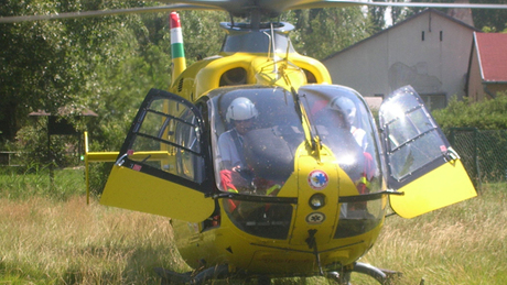 Karambol: mentőhelikopter és útzár az M7 felhajtójánál