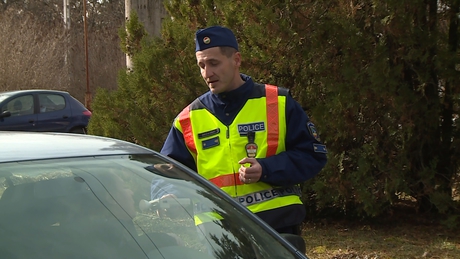 Félezer autót ellenőriztek a rendőrök Kaposváron