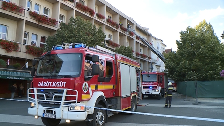 Tűz ütött ki a Kapos Hotelben