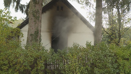 Teljesen kiégett egy családi ház Kaposszerdahelyen