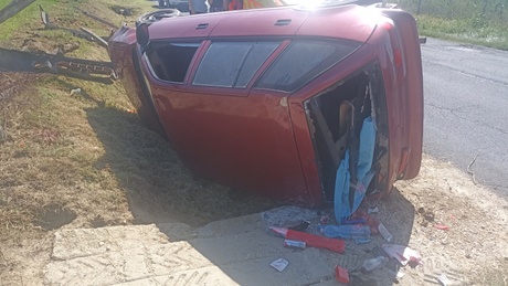 Fotókon a csurgói baleset