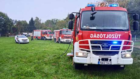 Katasztrófavédelmi gyakorlat Kaposváron