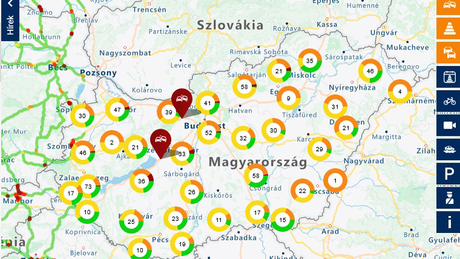 Karbantartás miatt 24 óráig szünetel a Magyar Közút online szolgáltatása