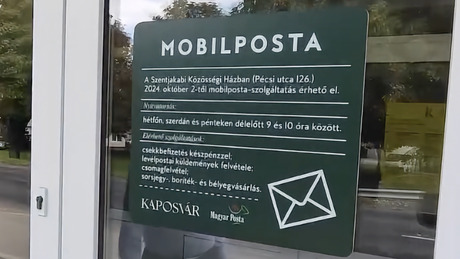 Mobilposta nyílik Szentjakabon