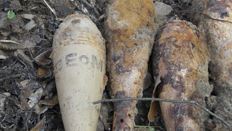 Szárnyas aknákat találtak egy somogyi erdőben – bármikor felrobbanhattak volna