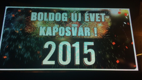 Hello 2015! Együtt ünnepelt Kaposvár