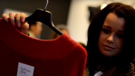 Kaposvár szépei a Bellissima Moda üzletében