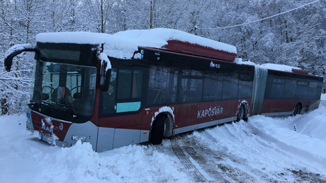Nem mindenhova jutnak el a kaposvári buszok