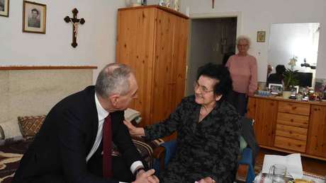 100 éves lett a kaposvári Margitka néni