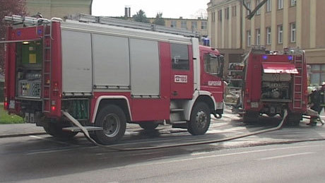 Gázszivárgáshoz riasztották a kaposvári tűzoltókat