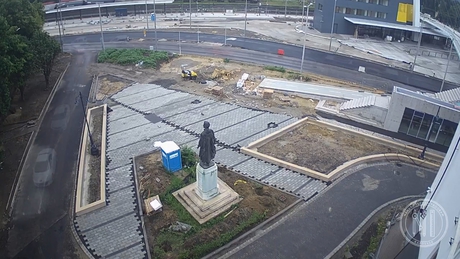 Végéhez közeledik a Kaposvári Közlekedési Központ építése