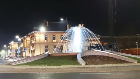 Már csobog az új szökőkút