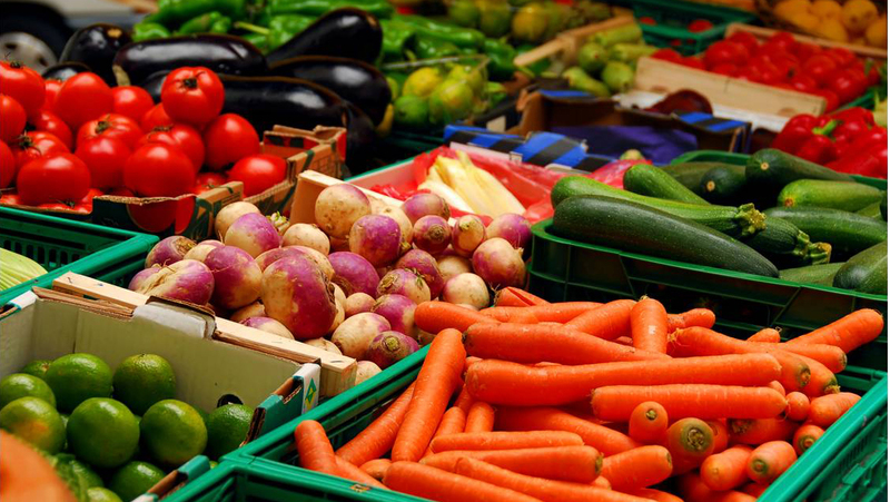 zöldség piac