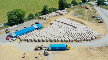 150 ezer napelemtábla érkezett Kaposvárra