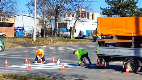 Munkavégzés a belvárosban