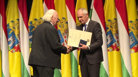 Dr. Kopa János kapta idén a Szabadságért Kaposvár Emlékérmet