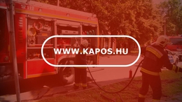 Autó lángolt a Balatonnál