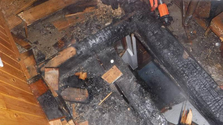 Tűz pusztított egy balatonboglári házban 