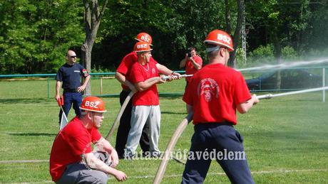 A Balatonnál mérkőztek meg az önkéntes tűzoltók