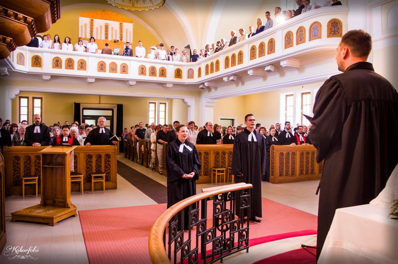 Lelkészavatás a Kaposvári Evangélikus Templomban