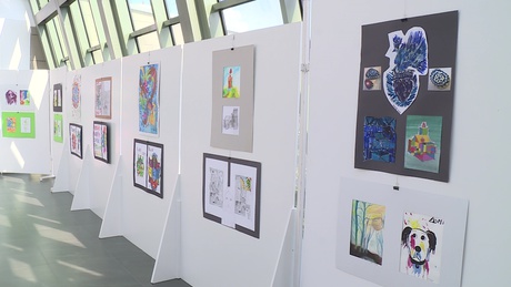 Diákok munkáiból nyílt kiállítás