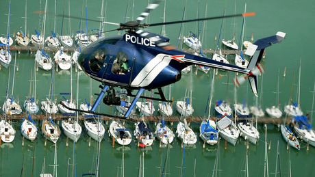 Ilyen a rendőrség balatoni helikopter bázisa