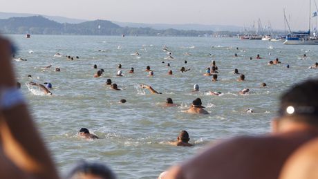 Több mint 7300-an úszták át a Balatont
