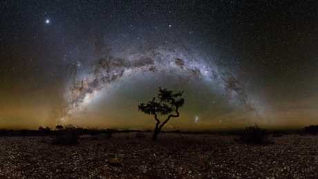 Zselici asztrofotós Namíbiában
