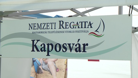 Különdíjat nyert Kaposvár a Nemzeti Regattán