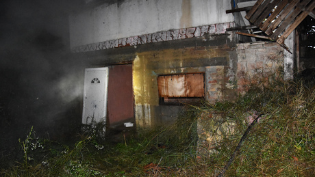 Hétvégi ház lángolt Kaposváron