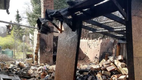 Gázpalackok robbantak fel egy égő kazánházban