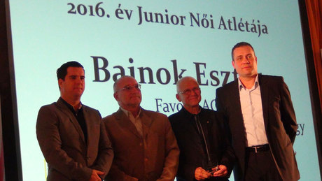 Bajnok Eszter az év junior atlétája